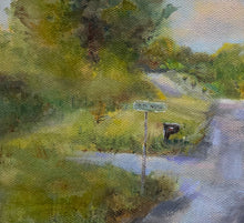 Load image into Gallery viewer, Backroads - Original landscape oil painting on canvas - country roads, backroads