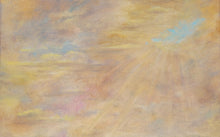 Load image into Gallery viewer, Canyonlands - original oil painting landscape southwest gold leaf sunbeams clouds western river mountains southwestern canyon canyonlands desert canvas