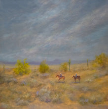 Load image into Gallery viewer, Out Wickenburg Way - Original oil painting, Arizona, cowboy, horse, desert landscape