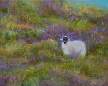 Load image into Gallery viewer, Pause - original oil painting, sheep, ram, animal, landscape canvas wall art, artwork
