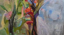 Load image into Gallery viewer, The Year - colorful, original abstract oil painting on canvas