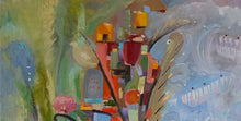 Load image into Gallery viewer, The Year - colorful, original abstract oil painting on canvas