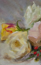 Load image into Gallery viewer, Tumbled Roses - original oil painting, roses, flowers, still life