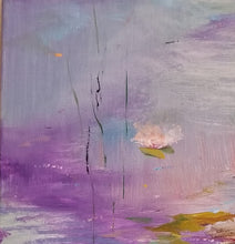 Load image into Gallery viewer, Unburdened Embrace - original oil painting flower lily pond paintings flowers landscape nature floral water impressionism on canvas wall art home decor colorful