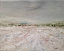 Load image into Gallery viewer, Windswept Winter - framed landscape oil painting original snow clouds seasons framed paintings on canvas wall art home decor country countryside landscapes art