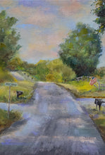 Load image into Gallery viewer, Backroads - Original landscape oil painting on canvas - country roads, backroads
